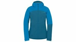 Vaude Women's Moab Rain Jacket -Fahrradladen 0217459 kingfisher 0