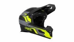 O'Neal Fury Stage -Fahrradladen ONeal Fury Stage Fullfacehem BLACK NEON YELLOW 219741 01