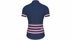 Pearl Izumi W Elite Pursuit LTD Jr. -Fahrradladen Pearl Izumi W Elite Pursuit LTD Jr Radtrikot kurzarm Damen STRIPES NAVY 215605 02