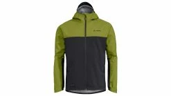 Vaude Men's Moab Rain Jacket -Fahrradladen Vaude Mens Moab Rain Jacket Regenjacke Herren avocado 197277 01