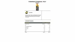 PowerBar PowerGel Fruit 41 G. 9 PowerBar PowerGel Fruit 41 G. -Fahrradladen az 0210876 3103 2
