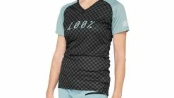 100% Airmatic Womens Jersey -Fahrradladen az 100 100 Airmatic Womens Jersey 0 seafoamcheckers 226160