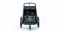 Cube Double CMPT Kinderanhänger -Fahrradladen az Cube Double CMPT Kinderanhaenger 5 black 226502