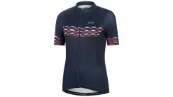 Gore Skyline Jersey Womens -Fahrradladen az Gore Skyline Jersey Womens Radtrikot kurzarm Damen ORBIT BLUE SCUBA BLUE 218686 01
