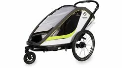 Hamax Breeze Kinderanhänger -Fahrradladen az Hamax Breeze Kinderanhaenger 12 WHITEGREEN 226581
