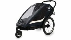 Hamax Breeze Kinderanhänger -Fahrradladen az Hamax Breeze Kinderanhaenger 6 NAVYCREAM 226581