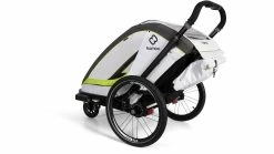 Hamax Breeze One Kinderanhänger -Fahrradladen az Hamax Breeze One Kinderanhaenger 0 WHITEGREEN 226582