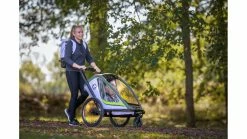 Hamax Breeze One Kinderanhänger -Fahrradladen az Hamax Breeze One Kinderanhaenger 9 WHITEGREEN 226582