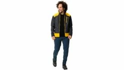 Vaude Men's Minaki Jacket III -Fahrradladen az Vaude Mens Minaki Jacket III 7 blackyellow 211821