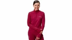 Vaude Women's Livigno Halfzip II -Fahrradladen az Vaude Womens Livigno Halfzip II 3 crimsonred 216925