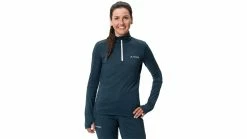 Vaude Women's Livigno Halfzip II -Fahrradladen az Vaude Womens Livigno Halfzip II 3 darksea 216925