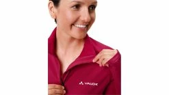 Vaude Women's Livigno Halfzip II -Fahrradladen az Vaude Womens Livigno Halfzip II 5 crimsonred 216925