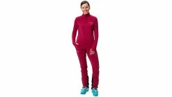 Vaude Women's Livigno Halfzip II -Fahrradladen az Vaude Womens Livigno Halfzip II 7 crimsonred 216925