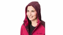 Vaude Women's Qimsa Softshell Jacke -Fahrradladen az Vaude Womens Qimsa Softshell Jacke 4 crimsonred 222371