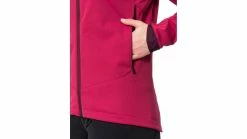 Vaude Women's Qimsa Softshell Jacke -Fahrradladen az Vaude Womens Qimsa Softshell Jacke 5 crimsonred 222371