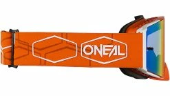O'Neal B-30 Goggle HEXX V.22 -Fahrradladen oneal b 30 goggle hexx v22 2 orangewhiteradium 225052