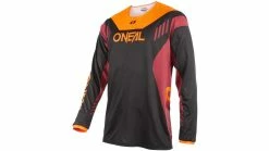 O'Neal Element FR Jersey Hybrid V.2 -Fahrradladen oneal element fr jersey hybrid v22 0 blackredorange 224982