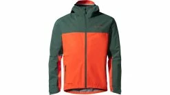 Vaude Men's Moab Rain Jacket -Fahrradladen vaude mens moab rain jacket 0 dustyforest 197277